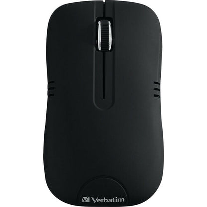 Verbatim Wireless Notebook Optical Mouse, Commuter Series - Matte Black - Optical