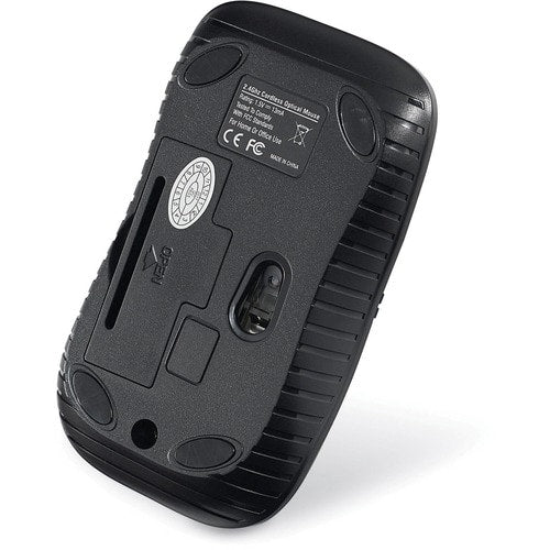 Verbatim Wireless Notebook Optical Mouse, Commuter Series - Matte Black - Optical