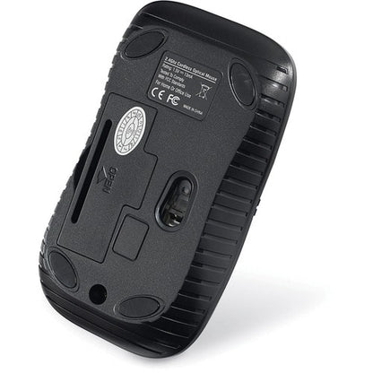Verbatim Wireless Notebook Optical Mouse, Commuter Series - Matte Black - Optical