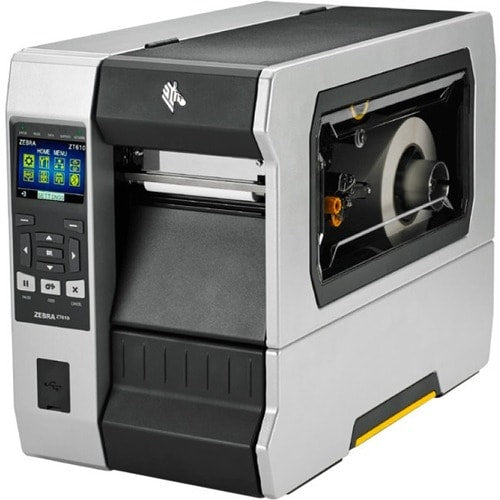 Zebra ZT610 Industrial Direct Thermal/Thermal Transfer Printer - Monochrome - La