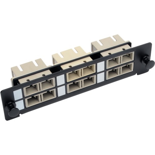 Panel adaptador de fibra de alta densidad (MMF/SMF) de Tripp Lite by Eaton