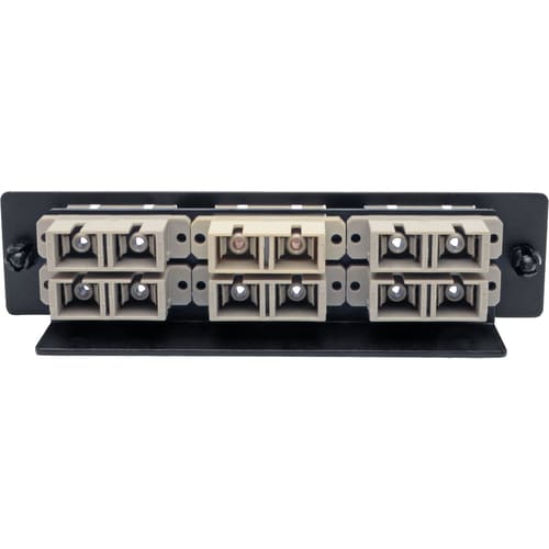 Panel adaptador de fibra de alta densidad (MMF/SMF) de Tripp Lite by Eaton