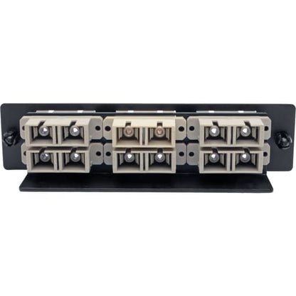Panel adaptador de fibra de alta densidad (MMF/SMF) de Tripp Lite by Eaton