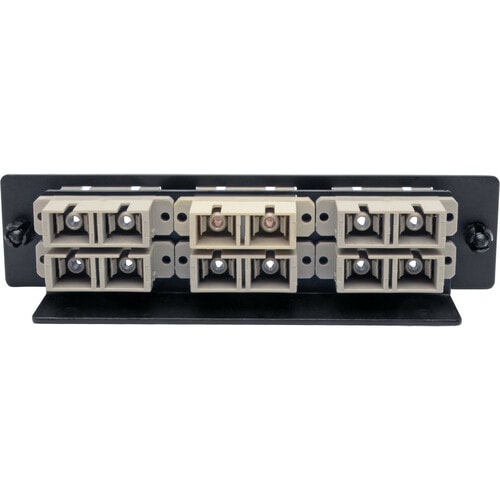 Panel adaptador de fibra de alta densidad (MMF/SMF) de Tripp Lite by Eaton