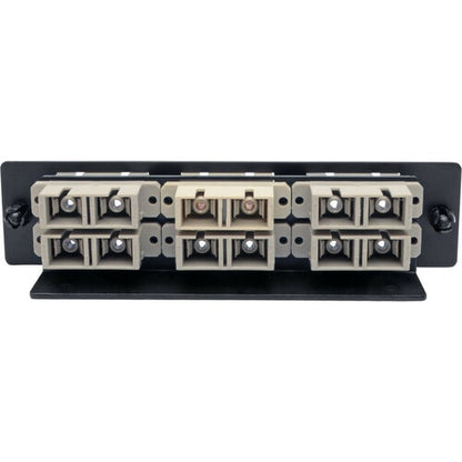 Panel adaptador de fibra de alta densidad (MMF/SMF) de Tripp Lite by Eaton