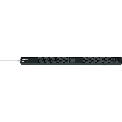 Panduit P22B10M Vertical Basic Power Distribution Unit - Basic - NEMA L6-20P - 20 x IEC 60