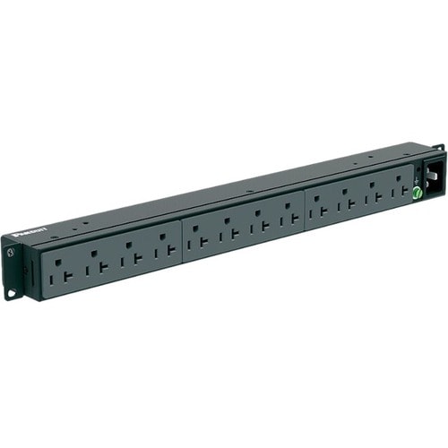 Unité de distribution d'alimentation horizontale de base Panduit P12B01M - De base - NEM