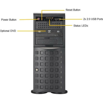 Supermicro SuperServer 7049P-TRT Server Barebone System - 4U Tower - S