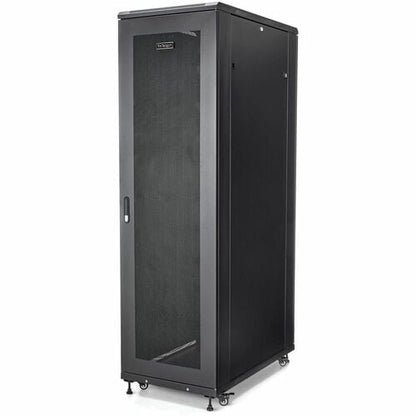 StarTech.com 4-Post 42U Server Rack Cabinet, 19" Data Rack Cabinet for