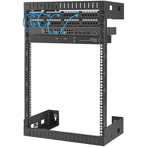 StarTech.com Rack réseau mural robuste à 2 montants 15U, ouverture 48 cm