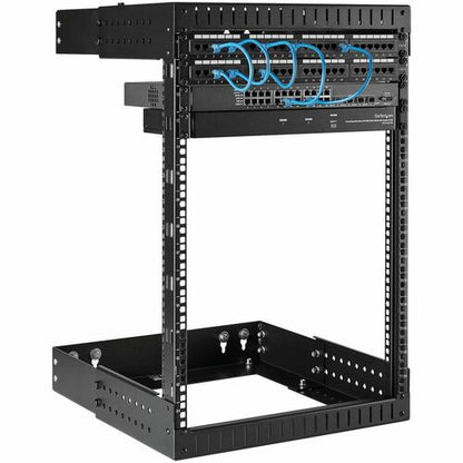 StarTech.com Rack réseau mural robuste à 2 montants 15U, ouverture 48 cm
