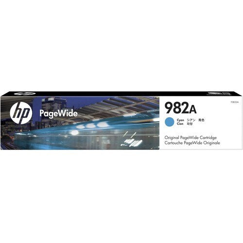 HP 982A Original Page Wide Ink Cartridge - Cyan Pack - 8000
