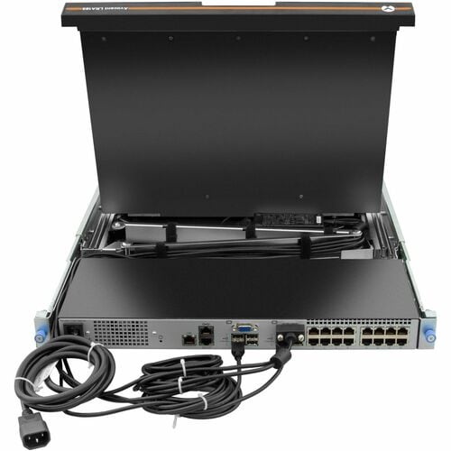 Vertiv AVOCENT LCD, KVM de 8 pines, 8 cables, teclado USB, US INTL, 8 computadoras