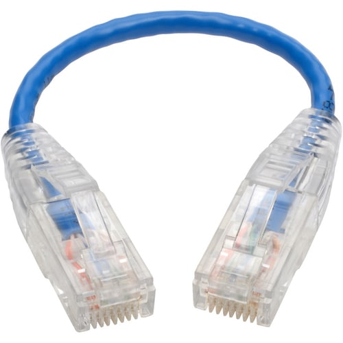 Cable de conexión UTP delgado moldeado sin enganches Gigabit Cat6 de Tripp Lite by Eaton (RJ45 M/M)