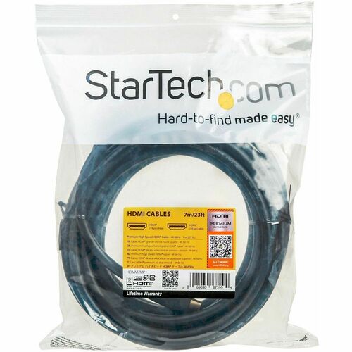 Câble HDMI 2.0 certifié premium StarTech.com de 7 m avec Ethernet