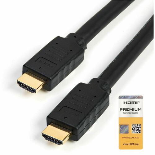 StarTech.com 15ft (5m) Premium Certified HDMI 2.0 Cable with Ethernet