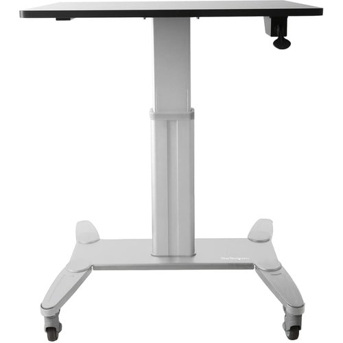 MOBILE SIT STAND WORKSTATION W/31.5IN WORK SURFACE