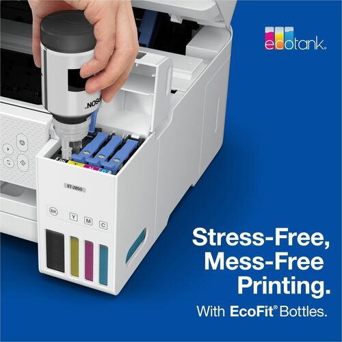 Bouteille d'encre cyan colorant T502 avec capteur SENSORMATIC