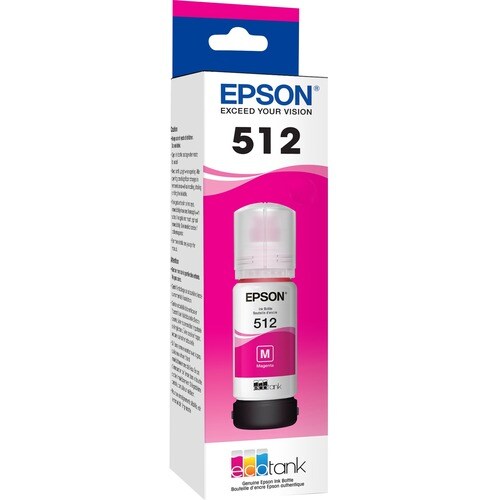 Epson T512, bouteille d'encre magenta - Jet d'encre - Magenta - 5200 pages