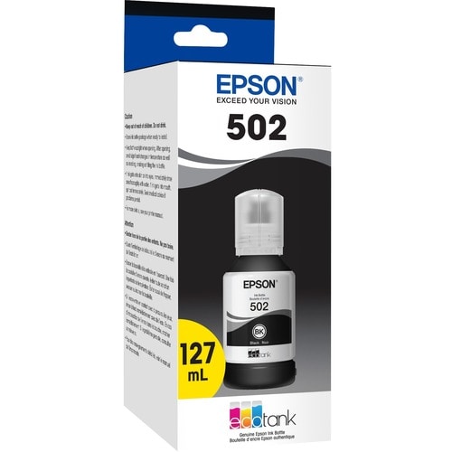 T502 BOTELLA DE TINTA NEGRA PIGMENTADA CON SENSORMATIC