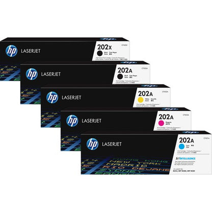 Cartucho de tóner láser de rendimiento estándar original HP 202A (CF501A)