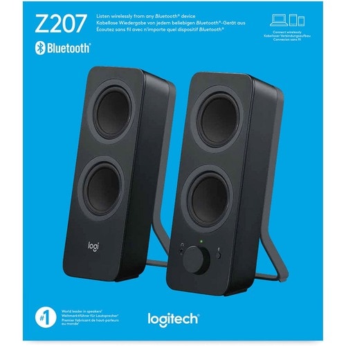 Logitech Z207 Bluetooth Speaker System - 5 W RMS