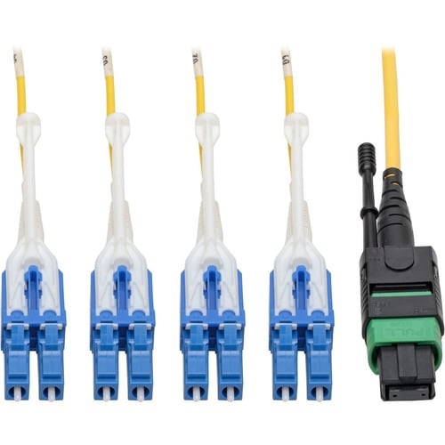 Tripp Lite by Eaton N390-02M-8LC-AP MTP/MPO to 8xLC Singlemode Breakout Patch Ca