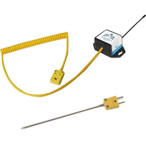 Sensor de termopar inalámbrico Monnit ALTA - Funciona con pilas de botón comerciales - 148 °F