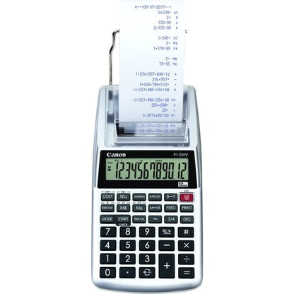 Calculadora de impresión Canon P1-DHV 3 - Plateada