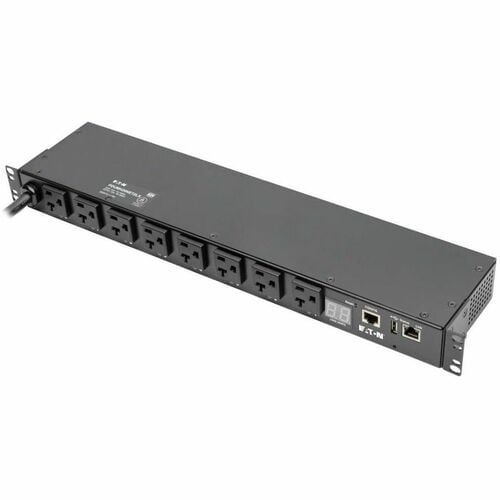 Unité de distribution d'alimentation commutée monophasée Tripp Lite par Eaton PDUMH20NET2LX 1,9 kW - Sw