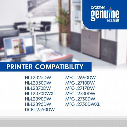 Cartouche de toner haute capacité TN760 pour machines laser