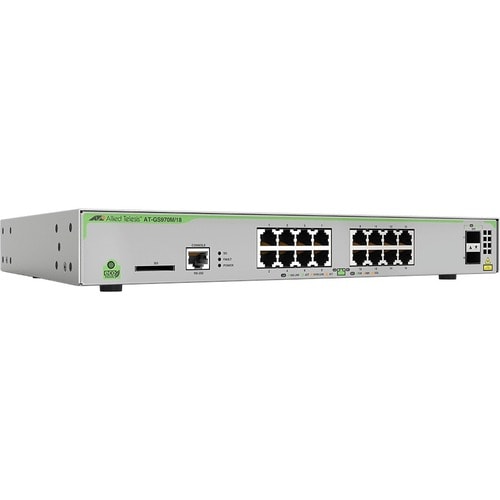 GIGABIT LAYER3 LITE MANAGED 16X 10/100/1000T 2X 100/1000X SFP