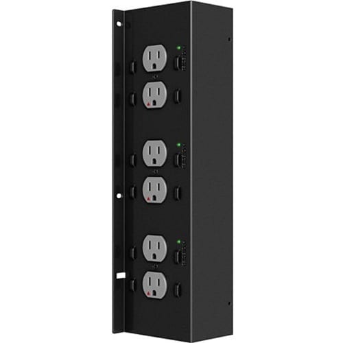 Toma de corriente Chief PAC526P6-KIT - 6 x NEMA 5