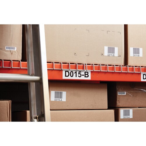 Dymo Barcode Label - 3/4" (19 mm) Width x 2 33/64" (64 mm) L