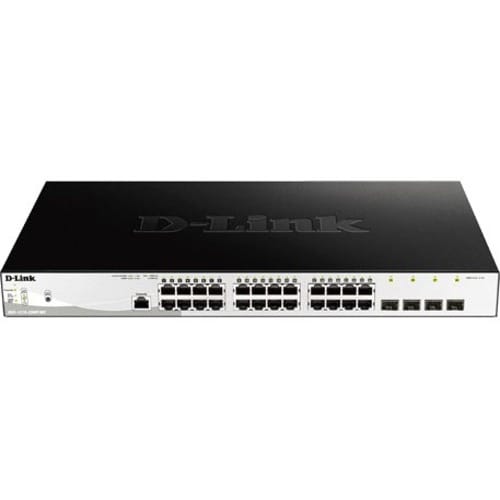 24 puertos 1G POE inteligente MNGD L2+ 24 puertos 1G 24 x POE 4 SFP 370W
