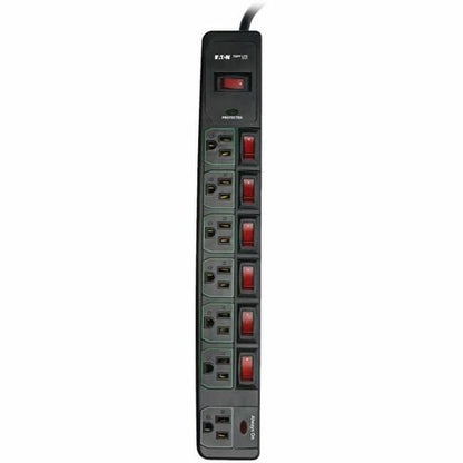 Tripp Lite by Eaton TLP76MSGB ECO-Surge 7-Outlet Surge Protector - 7 x