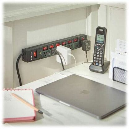 Tripp Lite by Eaton TLP76MSGB ECO-Surge 7-Outlet Surge Protector - 7 x