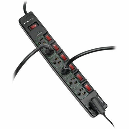 Tripp Lite by Eaton TLP76MSGB ECO-Surge 7-Outlet Surge Protector - 7 x
