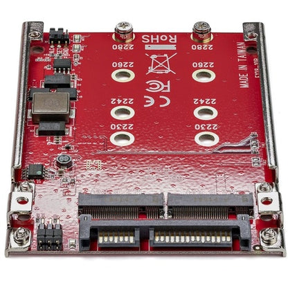 ADAPTADOR RAID SATA DE DOBLE RANURA M.2 A 2,5 PULGADAS