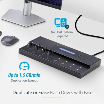 Duplicateur et effaceur USB autonome StarTech.com 1:15 pour clés USB