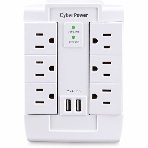 Parasurtenseur professionnel CyberPower CyberPower CSP600WSURC2 à 6 prises