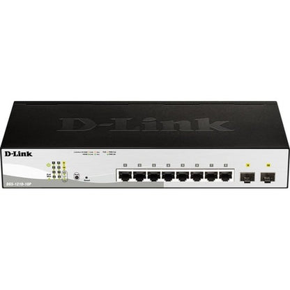 8 puertos 1G POE inteligente MNGD L2+ 8 puertos 1G 8 x POE 2 SFP 130W