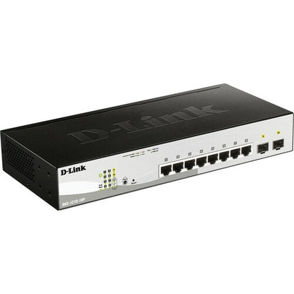 8 puertos 1G POE inteligente MNGD L2+ 8 puertos 1G 8 x POE 2 SFP 130W