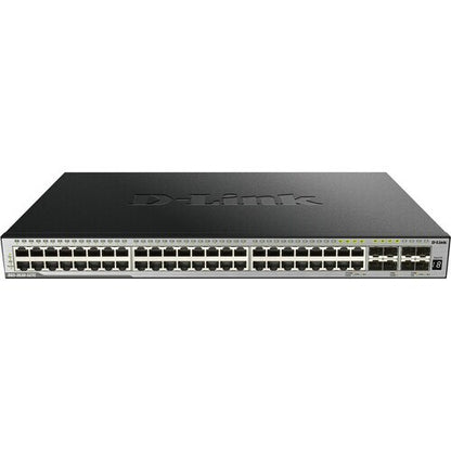 48PORT GB POE+ L3 SWITCH W/ 4 COMBO SFP  4 SFP+ 370W STD IMAGE