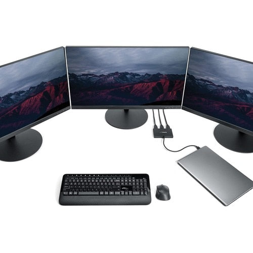 Adaptateur multi-écrans USB-C 3 ports StarTech.com