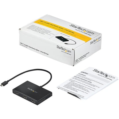Adaptateur multi-écrans USB-C 3 ports StarTech.com