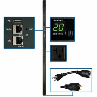 Tripp Lite by Eaton PDUMV20NETLX 1.9kW Single-Phase Switched PDU - Swi