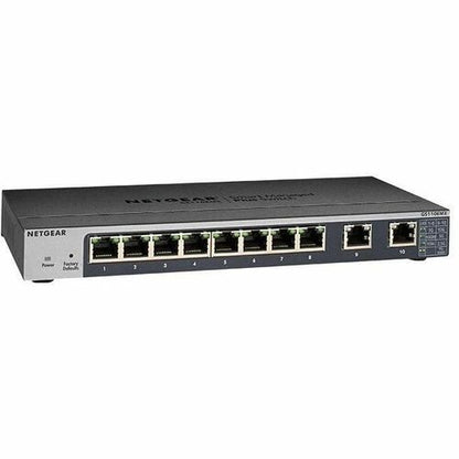 8PORT MNG 10/100/1000GB 2PORT 10G/MULTGIG UPLNKS ENET STKBLE RJ45