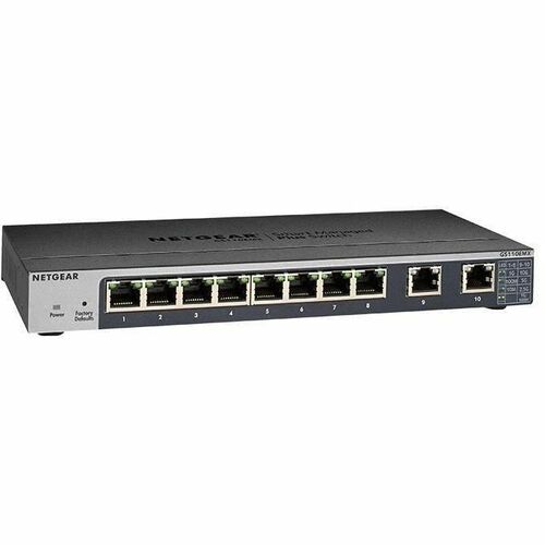 8PORT MNG 10/100/1000GB 2PORT 10G/MULTGIG UPLNKS ENET STKBLE RJ45