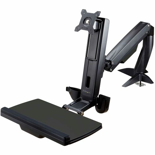 Brazo para monitor con soporte para sentarse de StarTech.com